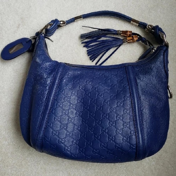 AUTHENTIC GUCCI 240261-493075 SHIMA TASSEL… - Picture 8 of 12